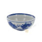 Bol à riz dragon bleu porcelaine 11.8 cm 48pcs