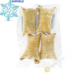 Pastel de arroz glutinoso, de coco y de la haba de mung DRAGÓN de ORO-500 g - SURGELES