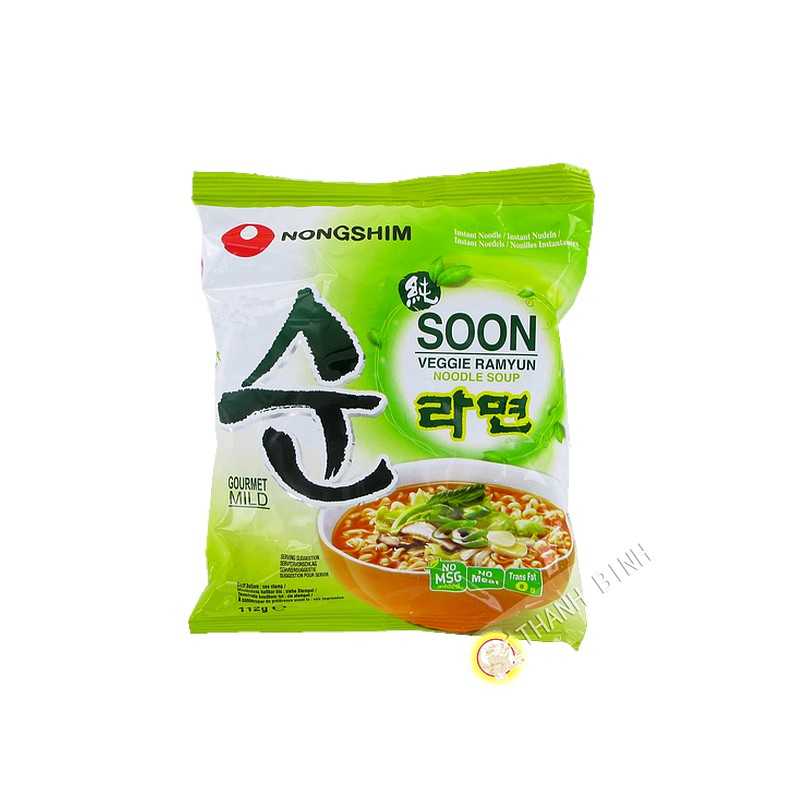Soup nouillle vegetable Soon Veggi Ramyun NONGSHIM 112g Korea Soup nouillle vegetable Soon Veggi Ramyun NONGSHIM 112g Korea