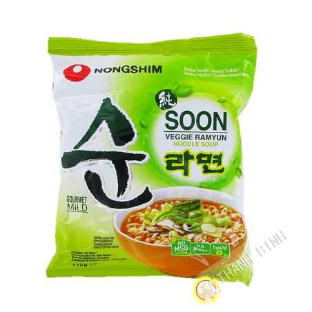 Suppe nouillle gemüse Soon Veggi Ramyun NONGSHIM Korea 112g