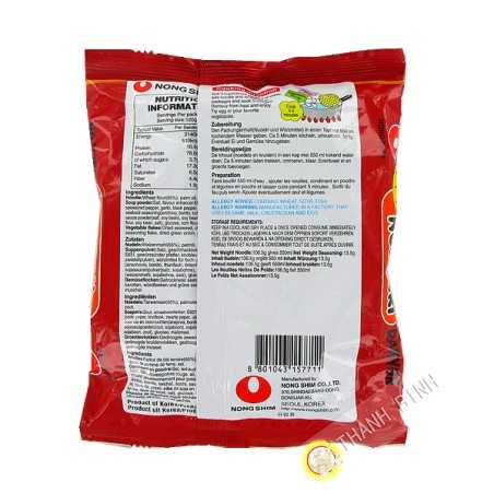 Soupe nouille Néoguri Ramyun épicé Hot NONGSHIM 20x120g Corée