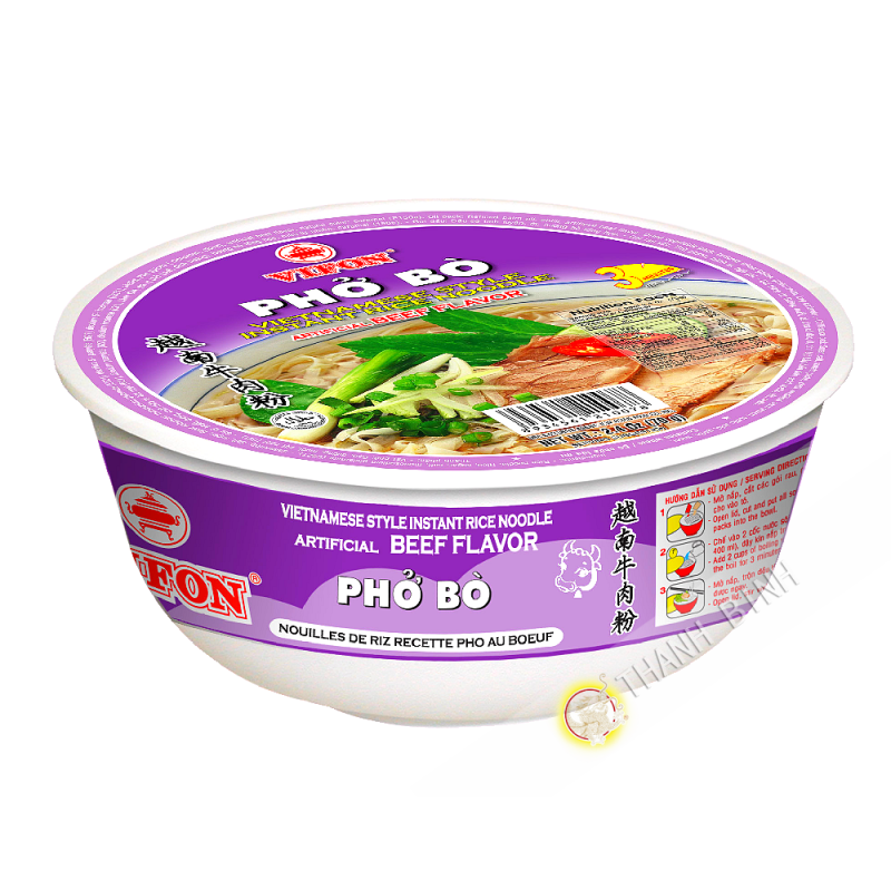 Zuppa pho manzo ciotola VIFON 70g Vietnam