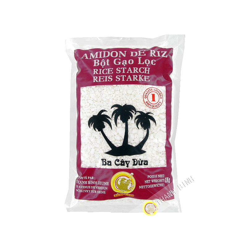 Amido di riso in pezzi DRAGON OR 1kg Vietnam