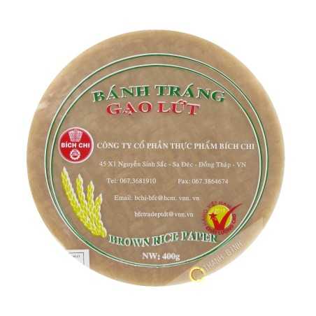 Pastel de arroz completo 22cm Bich Chi 200g VN