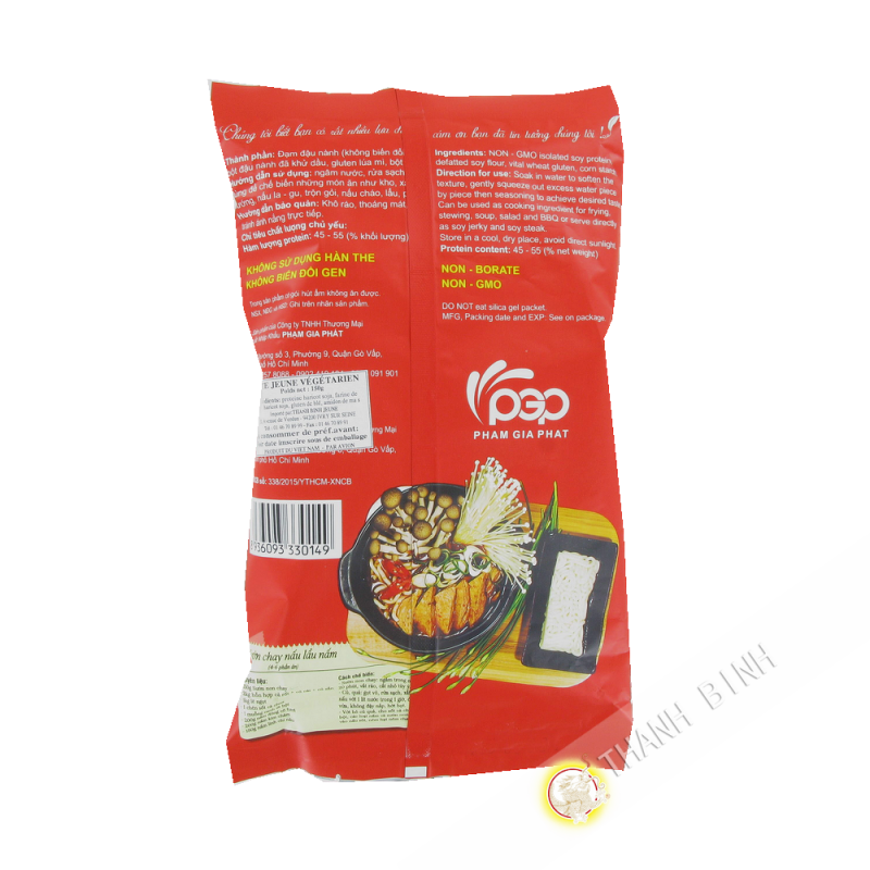 Preparación vegetariana a Través de los puntos de contacto Suon No Chay-AÑO NHIEN 150g de Vietnam