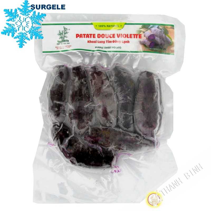 Süßkartoffel lila 3 BAMBUS-500g Vietnam - HALLO,