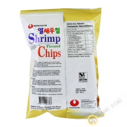 Chips beignet saveur crevettes NONGSHIM 20x75g Corée