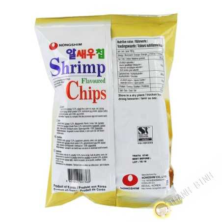 Chips shrimp NONGSHIM 75g Korea