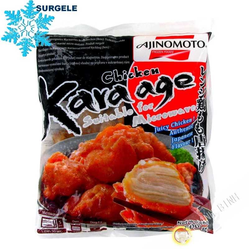 Pollo frito japonés Kara-age micro-ondable AJINOMOTO 500g - SURGELES Pollo frito japonés Kara-age micro-ondable AJINOMOTO 500g - SURGELES
