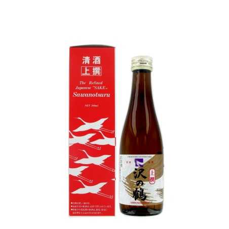 Japanese sake SAWANOTSURU 300ml 15°80 Japan