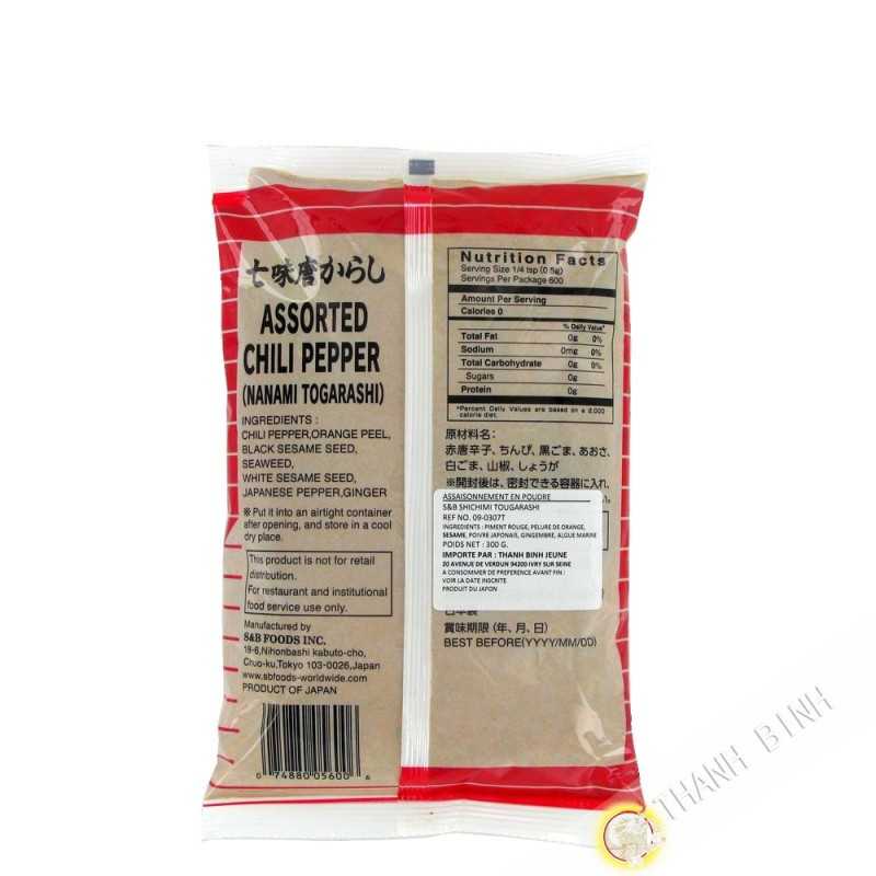 Melange di spezie shichimi SB 300g JP Melange di spezie shichimi SB 300g JP