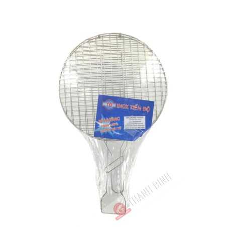 Grill barbecue rotondo in acciaio inox 22cm/28cm Minh Bao