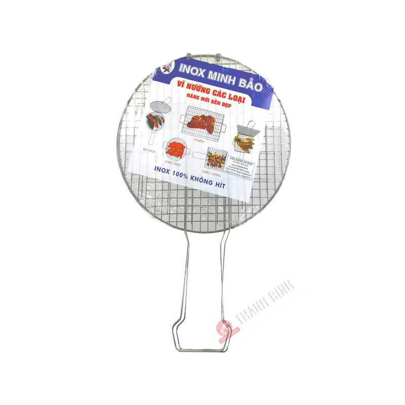 Grill barbecue round stainless steel 22cm/28cm Minh Bao