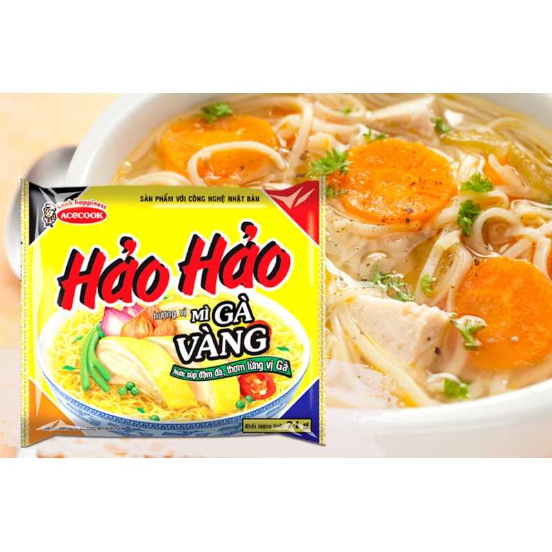 Soupe nouille poulet jaune HAO HAO ACECOOK 70g Vietnam