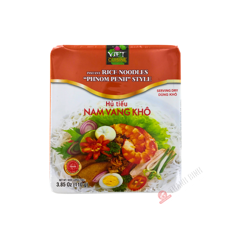 Vermicelle Phnom Penh sautée bol VIET CUISINE 3x12x110G Vietnam