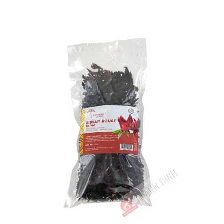 Fleur hibiscus Bissap rouge entier 100g Sénégal