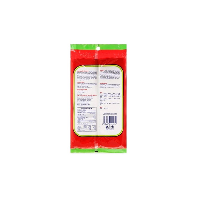 Noodle fritti con uova Safoco 500g Noodle fritti con uova Safoco 500g