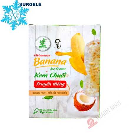 Glace à la banane 3 BAMBOU 6x360g Vietnam - SURGELES