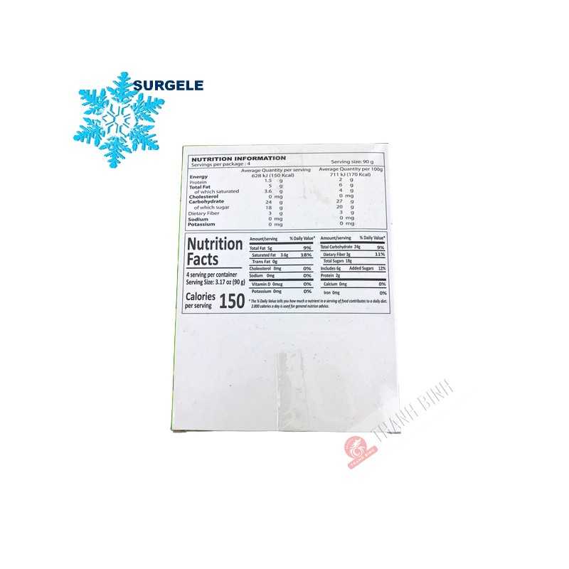 Glace à la banane 3 BAMBOU 360g Vietnam - SURGELES Glace à la banane 3 BAMBOU 360g Vietnam - SURGELES