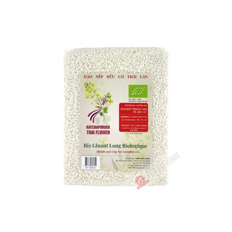 Gạo nếp thơm Sanpathong RỒNG VÀNG 1kg Thái Lan Gạo nếp thơm Sanpathong RỒNG VÀNG 1kg Thái Lan