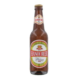 Beer Hanoi bottle HABECO 330ml Vietnam