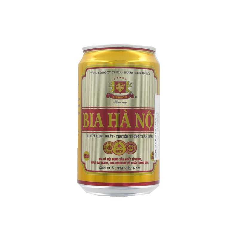 La cerveza Hanoi Bobina HABECO 330 ml de Vietnam