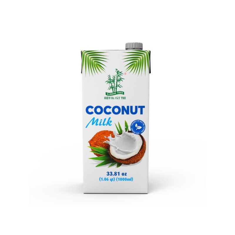 Lait de coco 3 Bamboo 12x1L Vietnam
