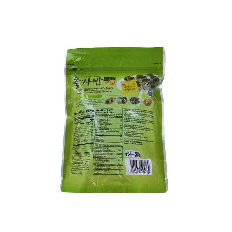 Algues grillées assaisonnées pour garniture - 65g- HOSAN