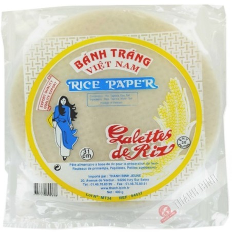 Rice paper 31cm for nems FEUNE FILLE 1kg Vietnam
