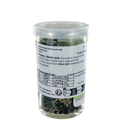 Assaisonnement riz chaud Furikake algue Nori Wasabi 50g Japon
