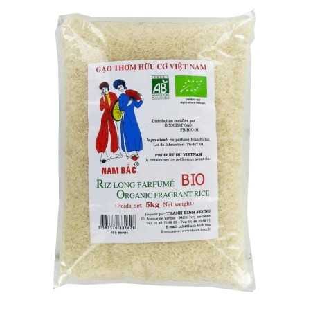 ORGANIC rice fragrant long NAM BAC 5kg Vietnam