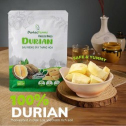 Chips de durian lyophilisés Sau Rieng Say 57g Vietnam