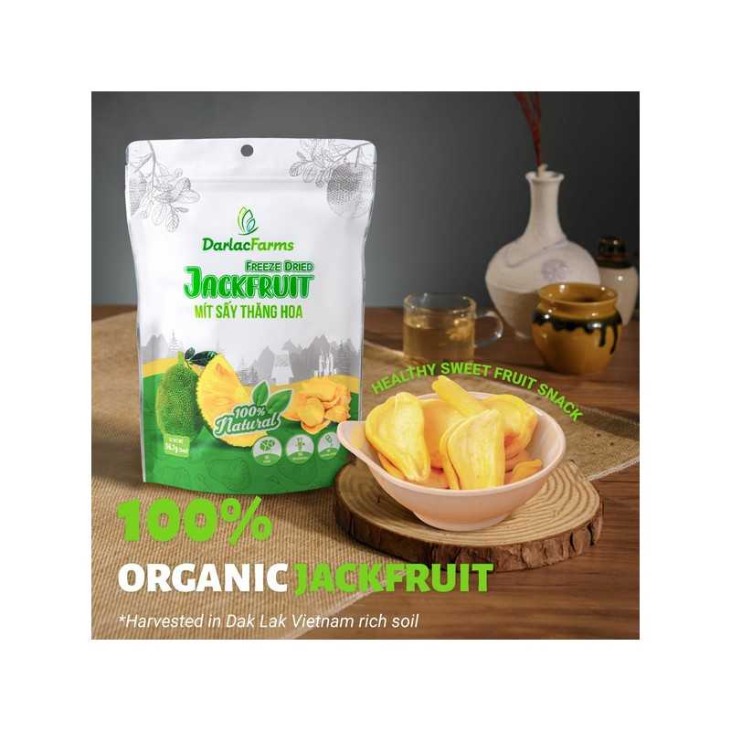 Chips de fruit de jacquier liophilisé 57g Vietnam Chips de fruit de jacquier liophilisé 57g Vietnam
