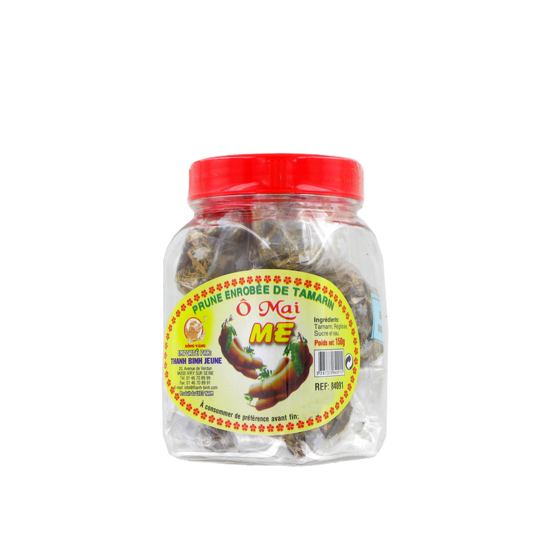 Tamarindo recubierto de jengibre DRAGÓN de ORO 150g de Vietnam