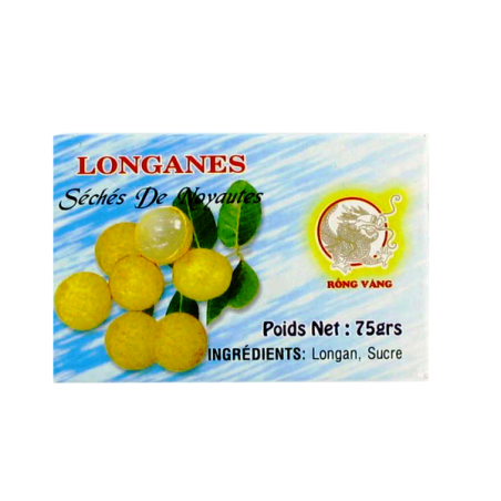 Long nhãn sấy khô RỒNG VÀNG 75g Việt Nam