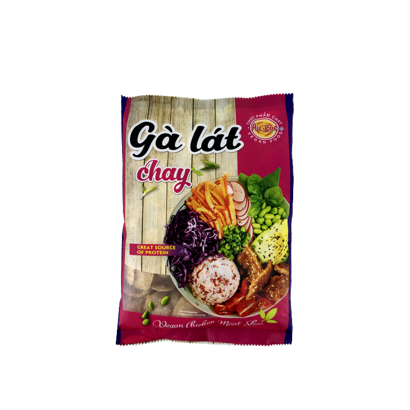 Vegetarian preparation chicken Emincé Ga Lat Chay AU LAC 100g Vietnam