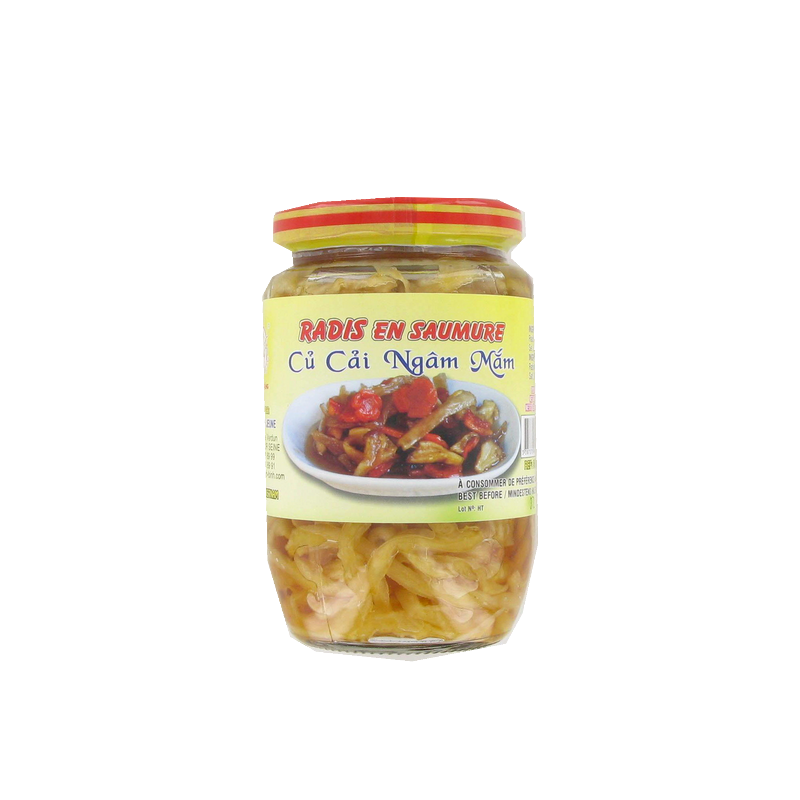 Radieschen salzlake DRAGON GOLD 430g Vietnam Radieschen salzlake DRAGON GOLD 430g Vietnam