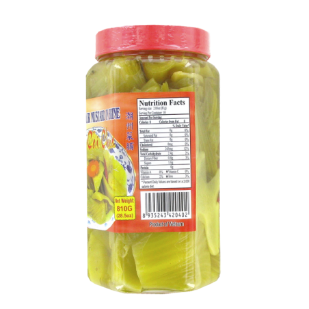 Leaf mustard, salted 810g Vietnam