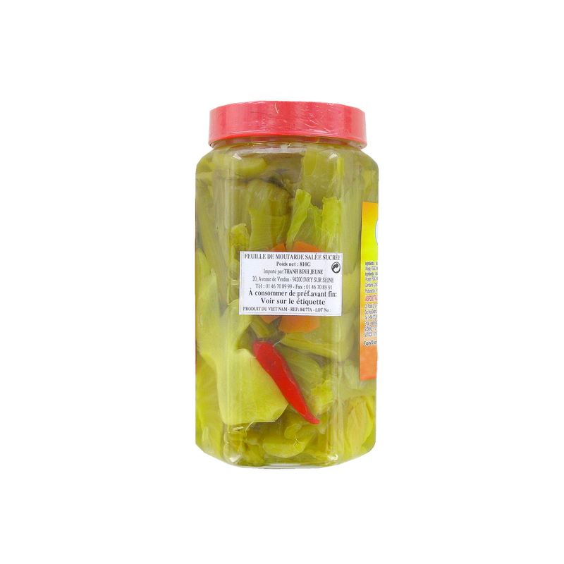 Feuille moutarde salé 810g Vietnam