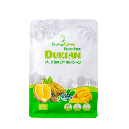Chips de durian lyophilisés Sau Rieng Say 40x57g Vietnam