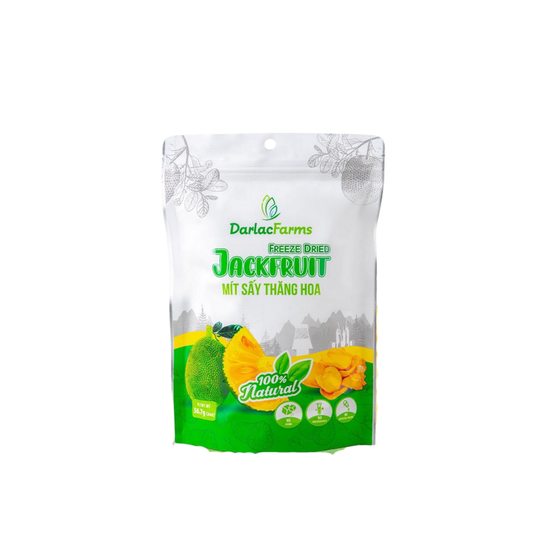 Chips de fruit de jacquier liophilisé 50x57g Vietnam Chips de fruit de jacquier liophilisé 50x57g Vietnam