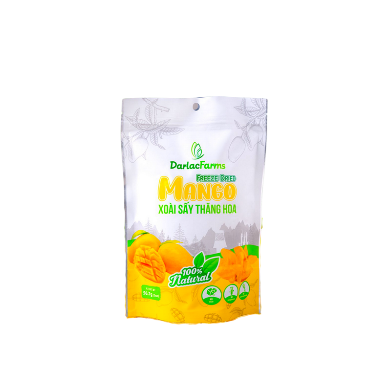 Chips de mangue lyophilisé 50x57g Vietnam Chips de mangue lyophilisé 50x57g Vietnam
