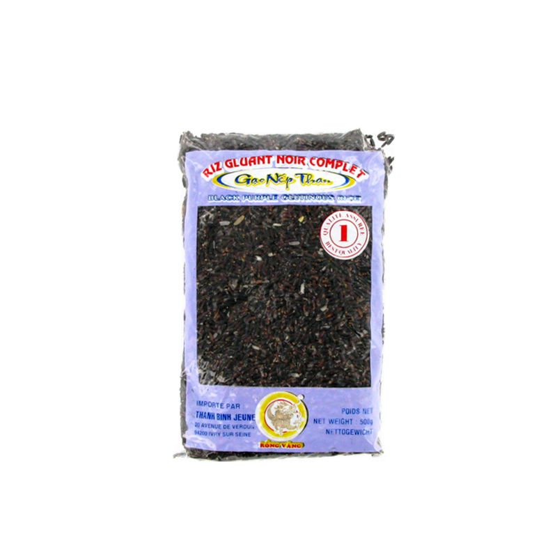 El arroz pegajoso, dark DRAGON de ORO-500 g de Vietnam El arroz pegajoso, dark DRAGON de ORO-500 g de Vietnam