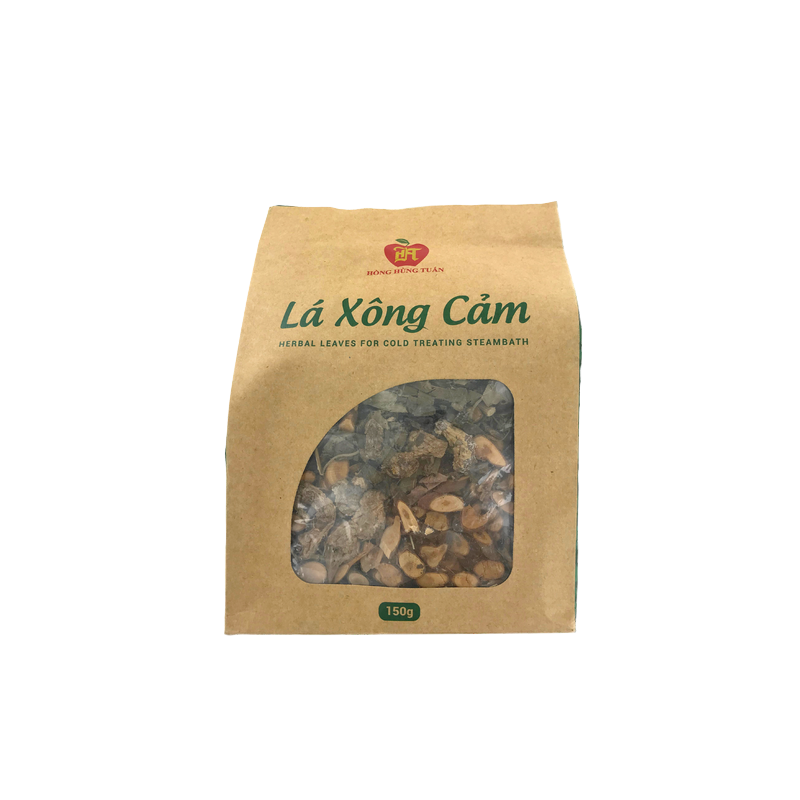 Lá xông cảm HỒNG HÙNG TUẤN 150g Việt Nam