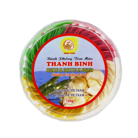 Shrimp cracker color DRAGON GOLD 150g Vietnam