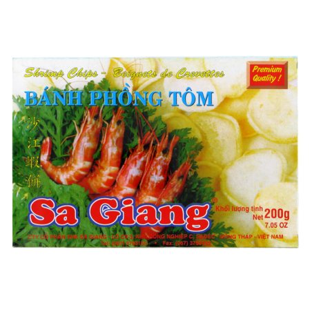 El buñuelo de camarón 200g de Vietnam