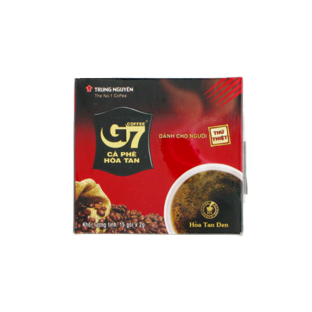 Café noir soluble G7 Trung Nguyên 24x30g Vietnam
