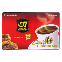 G7 black coffee TRUNG NGUYEN 30g Vietnam