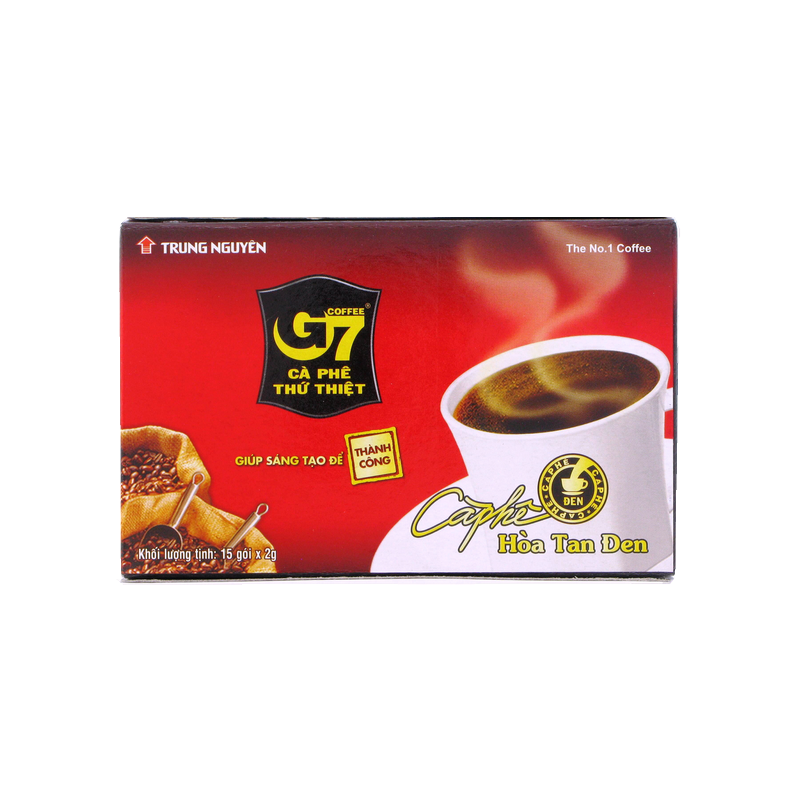 G7 black coffee TRUNG NGUYEN 30g Vietnam