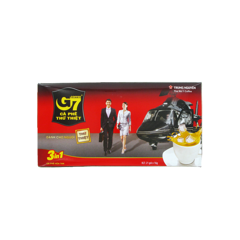 Café crème soluble 3 en 1 G7 TRUNG NGUYEN 320g Vietnam